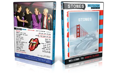 Artwork Cover of Rolling Stones 2019-08-18 DVD Santa Clara Audience