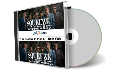 Artwork Cover of Squeeze 2019-08-24 CD New York City Audience