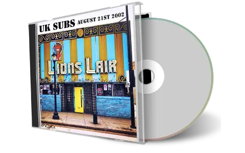 Artwork Cover of UK Subs 2002-08-21 CD Denver Audience