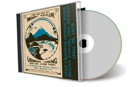 Artwork Cover of Various Artists Compilation CD Stop Uranium Mining Rally 1979 Soundboard