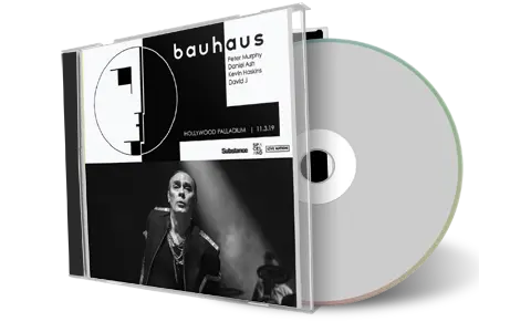 Artwork Cover of Bauhaus 2019-11-03 CD Los Angeles Audience