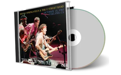 Artwork Cover of Bruce Springsteen 1984-10-21 CD Oakland Audience
