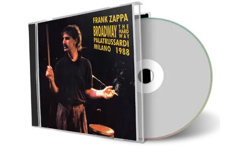 Artwork Cover of Frank Zappa 1988-06-02 CD Milano Audience