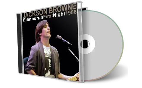 Artwork Cover of Jackson Browne 1986-09-26 CD Edinburgh Audience