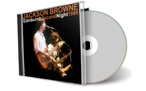 Artwork Cover of Jackson Browne 1986-09-27 CD Edinburgh Audience