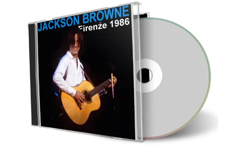 Artwork Cover of Jackson Browne 1986-10-22 CD Firenze Audience