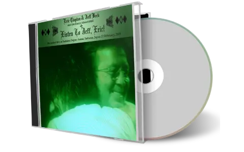 Artwork Cover of Jeff Beck 2009-02-22 CD Saitama Audience