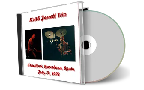 Artwork Cover of Keith Jarrett Trio 2002-07-12 CD Barcelona Audience