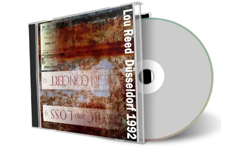 Artwork Cover of Lou Reed 1992-03-05 CD Dusseldorf Audience