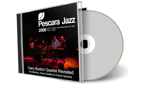 Artwork Cover of Pat Metheny 2008-07-18 CD Pescara Jazz Festival Audience
