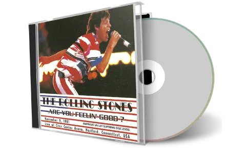 Artwork Cover of Rolling Stones 1981-11-09 CD Hartford Soundboard