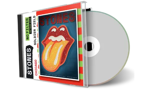 Artwork Cover of Rolling Stones 2019-06-21 CD Chicago Soundboard