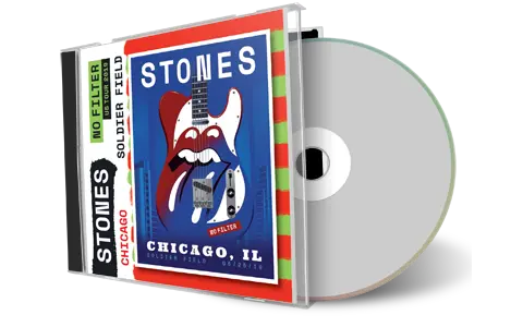 Artwork Cover of Rolling Stones 2019-06-25 CD Chicago Soundboard