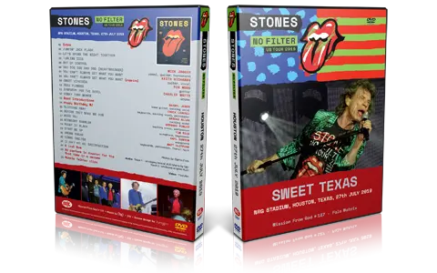 Artwork Cover of Rolling Stones 2019-07-27 DVD Houston Audience