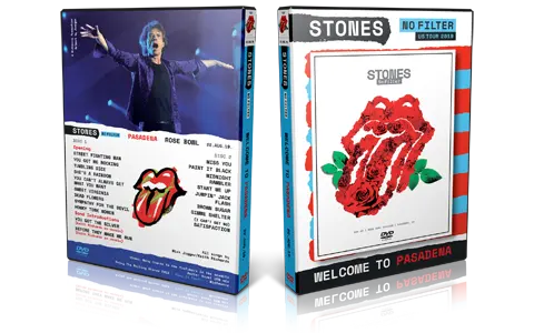 Artwork Cover of Rolling Stones 2019-08-22 DVD Pasadena Audience