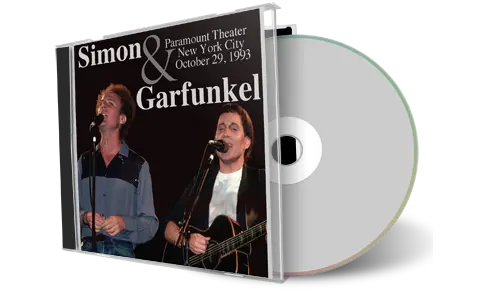 Artwork Cover of Simon and Garfunkel 1993-10-29 CD New York City Audience