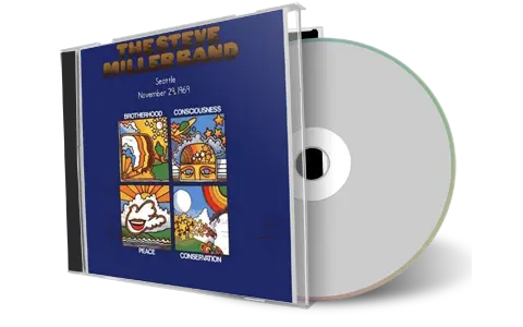 Artwork Cover of Steve Miller Band 1969-11-29 CD Seattle Audience
