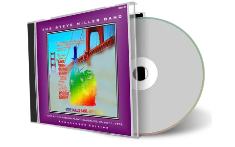 Artwork Cover of Steve Miller Band 1973-07-01 CD Sausalito Soundboard