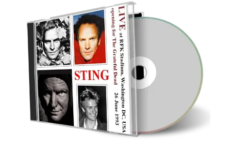 Artwork Cover of Sting 1993-06-26 CD Washington Soundboard