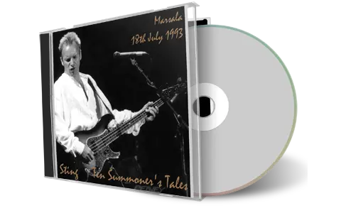 Artwork Cover of Sting 1993-07-18 CD Marsala Audience
