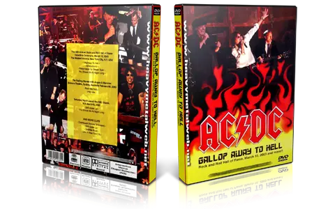 Artwork Cover of ACDC Compilation CD Rock And Roll Hall Of Fame 2003 Soundboard