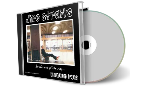 Artwork Cover of Dire Straits 1983-06-28 CD Madrid Audience