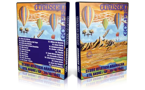 Artwork Cover of Golpe de Estado 1991-10-20 DVD Santo Andre Audience