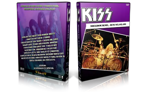 Artwork Cover of Kiss 1995-02-09 DVD Melbourne Audience