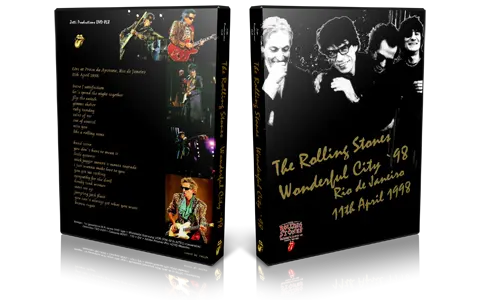 Artwork Cover of Rolling Stones 1998-04-11 DVD Rio De Janeiro Audience