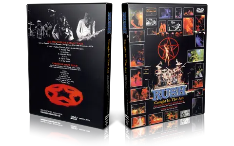 Artwork Cover of Rush 1975-11-15 DVD Caress Of Steel Audience