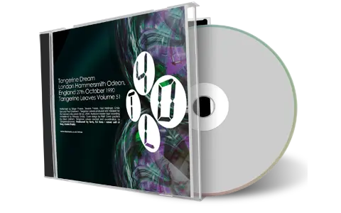 Artwork Cover of Tangerine Dream 1990-10-27 CD London Audience