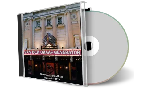 Artwork Cover of Van der Graaf Generator 1975-11-02 CD Manchester Audience