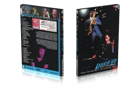 Artwork Cover of Bruce Springsteen 1980-11-24 CD Largo Soundboard