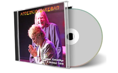 Artwork Cover of Anderson Wakeman Project 2010-10-09 CD Cambridge Audience