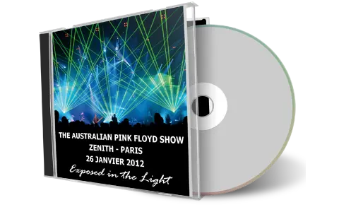 Artwork Cover of Australian Pink Floyd Show 2012-01-26 CD Paris Audience