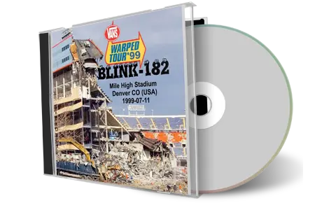 Artwork Cover of Blink 182 1999-07-11 CD Denver Audience