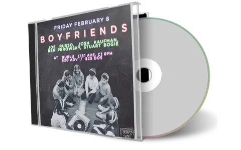 Artwork Cover of Boyfriends 2019-02-08 CD New York City Audience