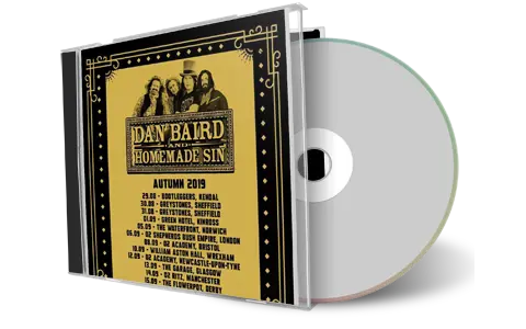 Artwork Cover of Dan Baird and Homemade Sin 2019-08-29 CD Kendal Audience
