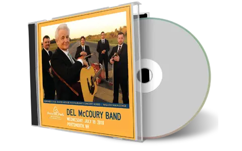 Artwork Cover of Del McCoury 2018-07-18 CD Portsmouth Audience