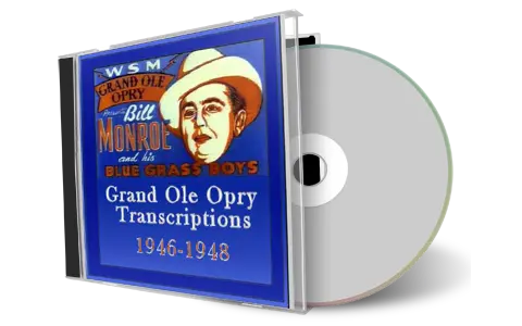 Artwork Cover of Bill Monroe Compilation CD 1946-1948 Soundboard