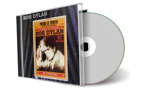 Artwork Cover of Bob Dylan 2002-04-29 CD Paris Audience