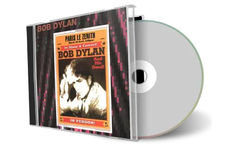 Artwork Cover of Bob Dylan 2002-04-30 CD Paris Audience