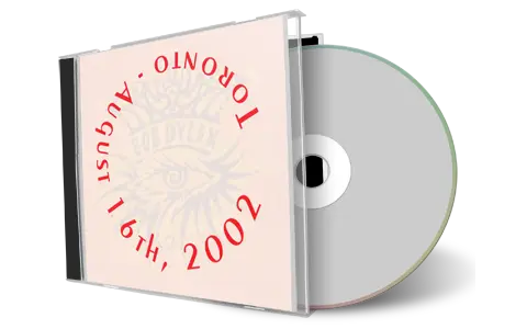 Artwork Cover of Bob Dylan 2002-08-16 CD Toronto Audience