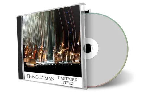 Artwork Cover of Bob Dylan 2002-11-17 CD Hartford Audience