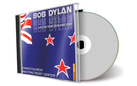 Artwork Cover of Bob Dylan 2003-02-26 CD Christchurch Audience