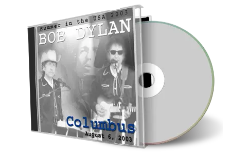 Artwork Cover of Bob Dylan 2003-08-06 CD Columbus Audience
