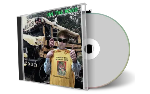 Artwork Cover of Bob Dylan 2003-08-09 CD Holmdel Audience