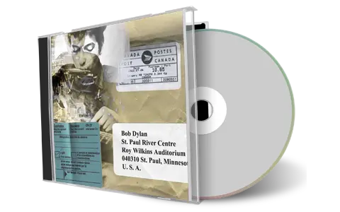 Artwork Cover of Bob Dylan 2004-03-10 CD St Paul Audience