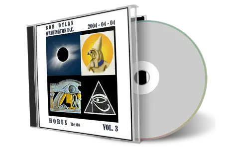Artwork Cover of Bob Dylan 2004-04-04 CD Washington Audience