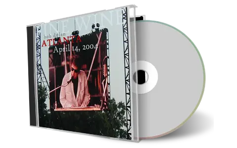 Artwork Cover of Bob Dylan 2004-04-14 CD Atlanta Audience